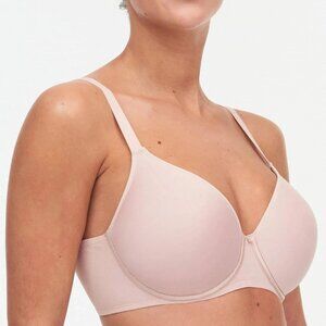 Chantelle C Magnifique Bra 38DD Nude Seamless